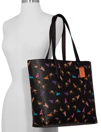 Coach Rexy And Carriage Repeat Print Highline Tote