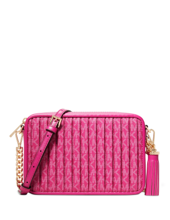 mk jet set charm crossbody