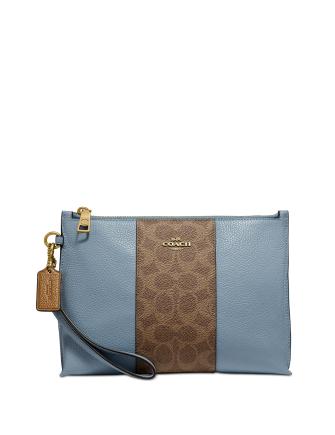 Coach Signature Colorblock Wristlet
