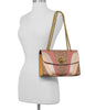 Coach Signature Wave Patchwork Parker Shoulder Bag