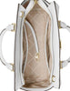 Michael Michael Kors Sylvia Crossgrain Leather Top Zip Satchel