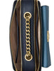 Michael Michael Kors Sylvia Tricolor Crossgrain Leather Double Zip Crossbody