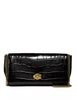 Coach Turnlock Clutch in Embossed Leather