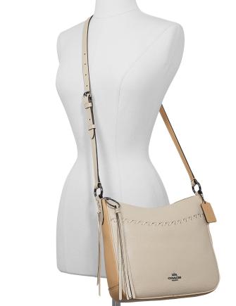 Coach Whipstitch Colorblock Chaise Leather Crossbody