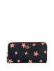 Coach Accordion Zip Wallet Americana Star Print