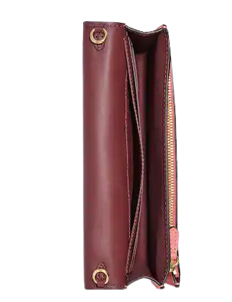 Coach Anna Foldover Clutch Crossbody With Creature Patches