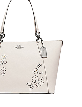 Coach Ava Tote With Heart Bandana Rivets | Brixton Baker