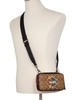 Coach Carrier Phone Crossbody In Signature Canvas With Coach Radial Rainbow