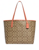 Coach City Tote In Signature Canvas