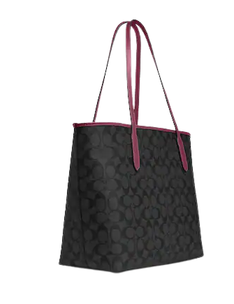 Coach City Tote in Signature Canvas