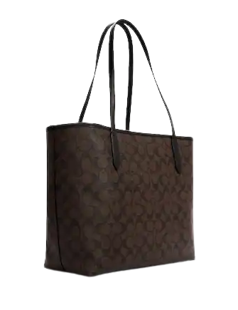 Coach City Tote in Signature Canvas