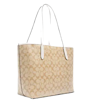 Coach City Tote In Signature Canvas 