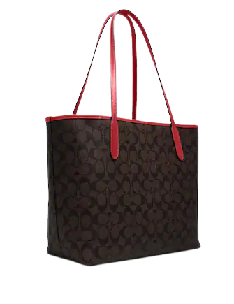 Coach City Tote in Signature Canvas