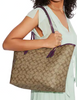 Coach City Tote in Signature Canvas