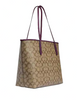 Coach City Tote in Signature Canvas