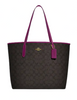 Coach City Tote in Signature Canvas