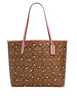 Coach City Tote in Signature Canvas With Heart Floral Print
