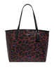 Coach City Tote With Leopard Print