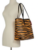 Coach City Tote With Tiger Print