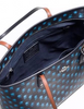 Coach City Zip Top Tote In Badlands Floral Print