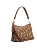 Coach Clara Shoulder Bag In Signature Canvas With Snowflake Print