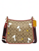 Coach Coach X Peanuts Dempsey File Bag In Signature Canvas With Snoopy Woodstock Print