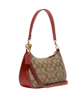 Coach Coach X Peanuts Teri Shoulder Bag In Signature Canvas With