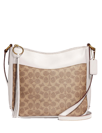 Coach Coated Canvas Signature Chaise Crossbody