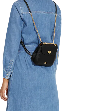 Coach convertible backpack sales