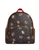 Coach Court Backpack In Signature Canvas With Hedgehog Print