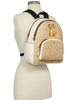 Coach Court Backpack In Signature Canvas With Tiger