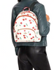 Coach Court Backpack With Heart Cherry Print