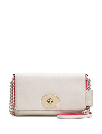 Coach Crosstown Crossbody in Whiplash Pop Lacing Leather