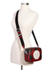 Coach Dempsey Camera Bag With Buffalo Plaid Print And Coach Patch