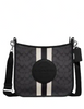 Coach Dempsey File Bag In Signature Jacquard With Stripe And Coach Patch