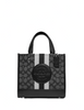 Coach Dempsey Tote 22 In Signature Jacquard With Stripe And Coach Patch