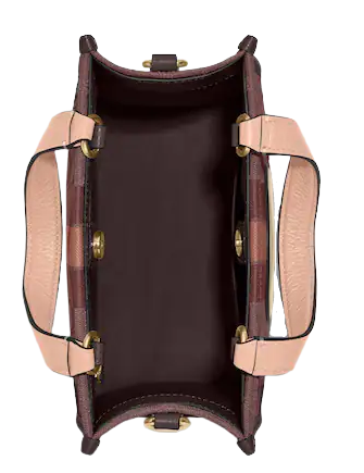 Coach Dempsey Tote 22 In Signature Jacquard With Stripe And Coach Coach Dempsey Tote 22 In Signature Jacquard With Stripe And Coach