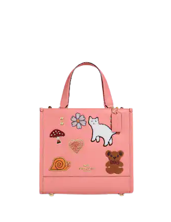 Coach Dempsey Tote 22 With Creature Patches