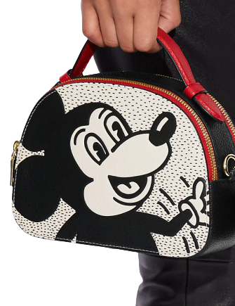 Coach Disney Mickey Mouse X Keith Haring Serena Satchel
