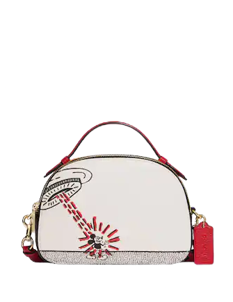 Coach Disney Mickey Mouse X Keith Haring Serena Satchel