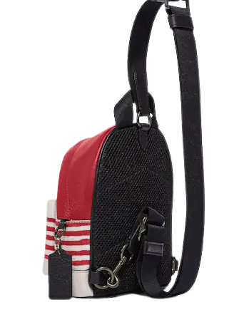 Coach Disney Mickey Mouse X Keith Haring Small West Backpack Crossbody