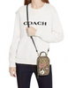 Coach Disney X Coach Eva Phone Crossbody In Signature Canvas With Patches