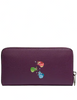Coach Disney X Coach Long Zip Around Wallet With Signature Canvas Interior And Once Upon A Dream Motif