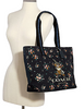 Coach Disney X Coach Tote With Rose Bouquet Print and Thumper