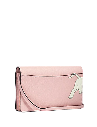 Coach Disney X Hayden Foldover Crossbody Clutch With Dalmatian