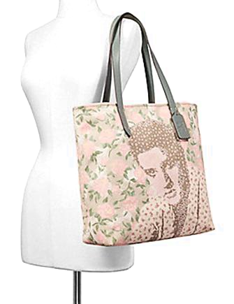 Coach Elvis Floral Canvas Tote