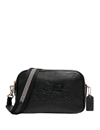 Coach Embossed Horse and Carriage Jes Crossbody