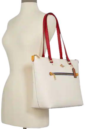 Coach Gallery Tote In Colorblock