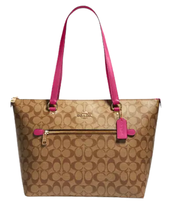 Coach Gallery Tote In Signature Canvas