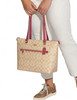 Coach Gallery Tote In Signature Canvas